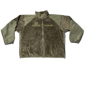 US Army Issue Gen III Cold Weather Full Zip Fleece Size XL Green